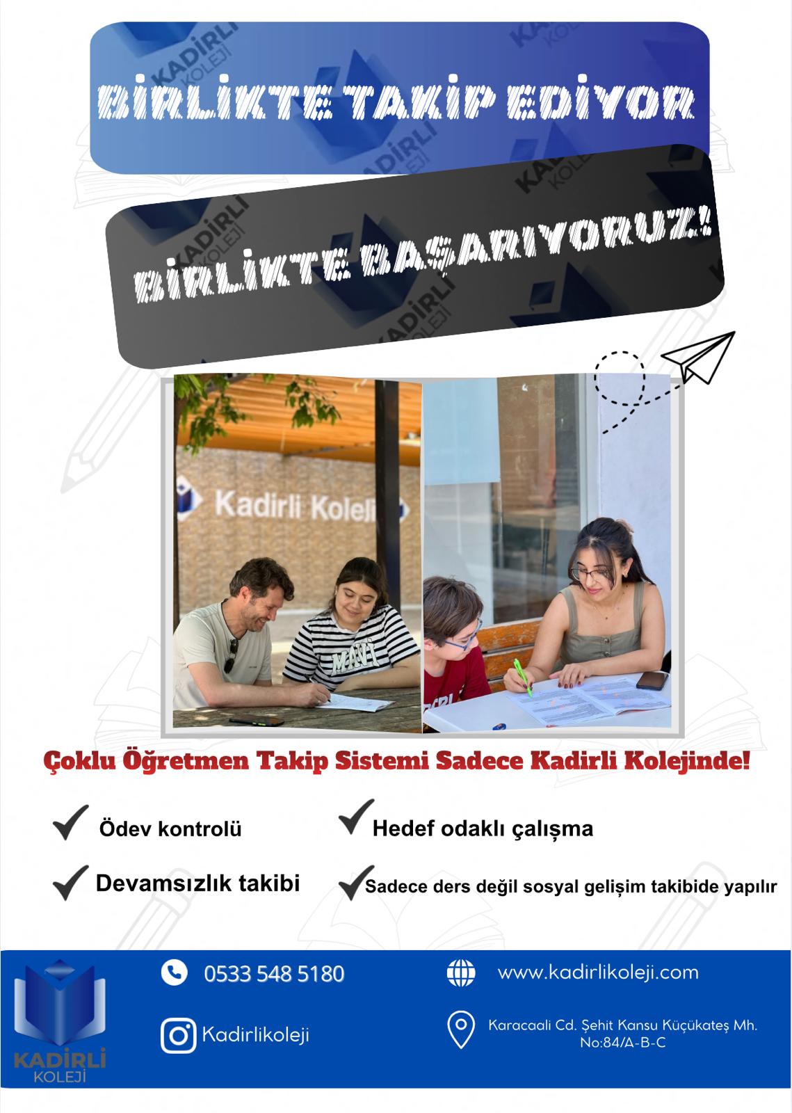 Çoklu Öğretmen Takip Sistemi Broşürü